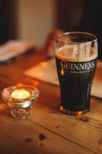 glass of Guinness Stout