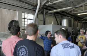 Brewery tour in Asheville